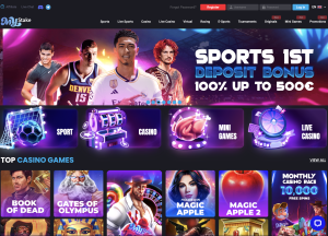 MyStake casino website