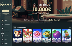 Palm Casino Website