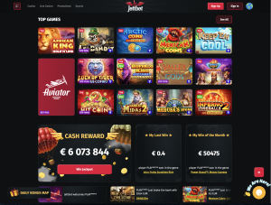 Jettbet Casino Website